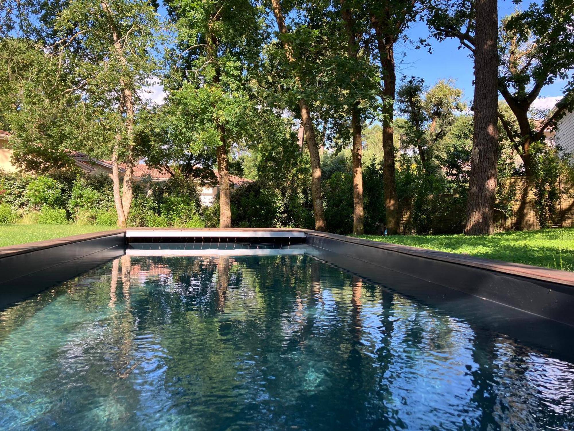 Nouveau - Ecolodge 'Calme Et Nature' - Avec Piscine Au Golf-Lac De Biscarrosse - Couchage 2 Personnes Dış mekan fotoğraf